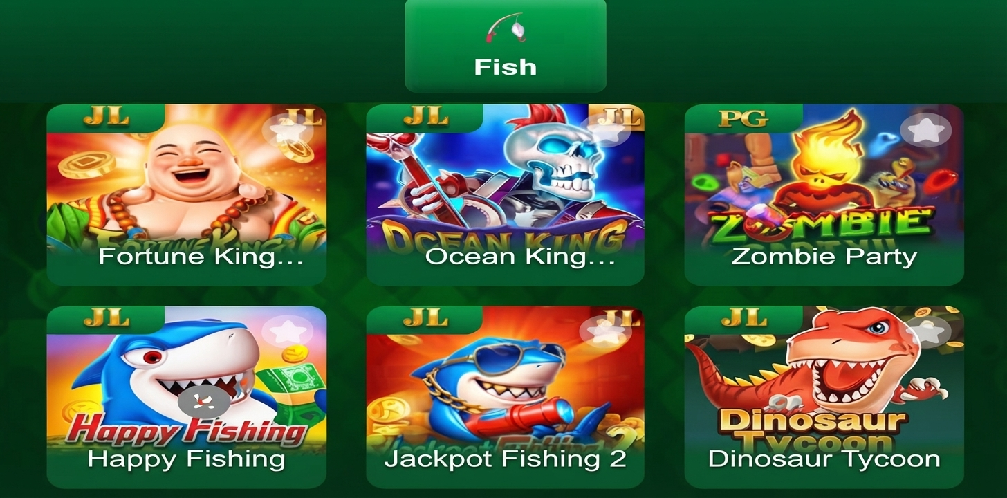 7e777 fishing games